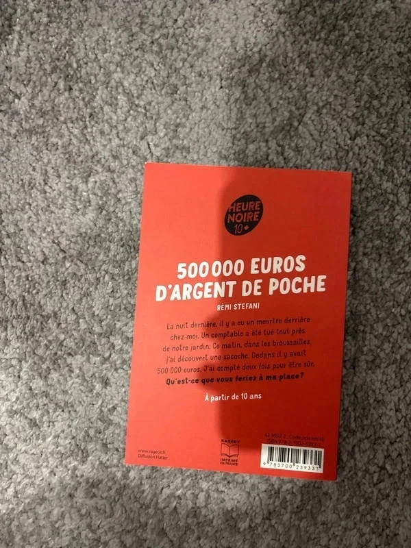 Novela para niños - 500000€ de dinero de bolsillo – photo 2